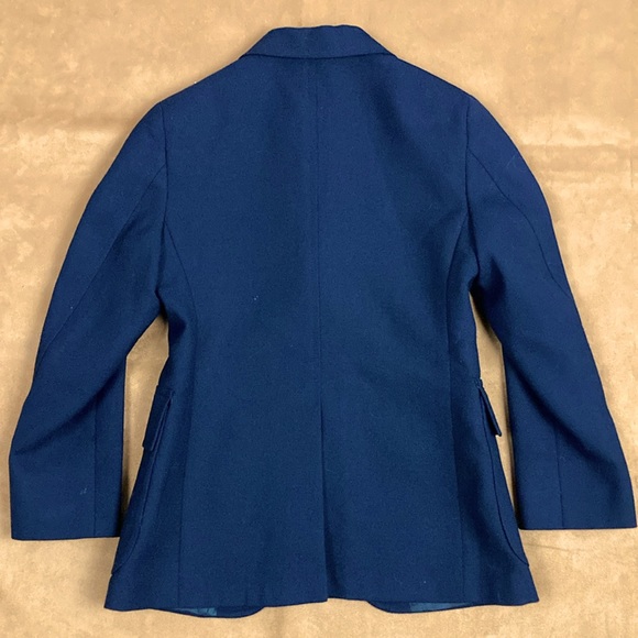 Size 8 Kids Polo by Ralph Lauren Gold Buttons Navy Blazer Jacket - Picture 7 of 8